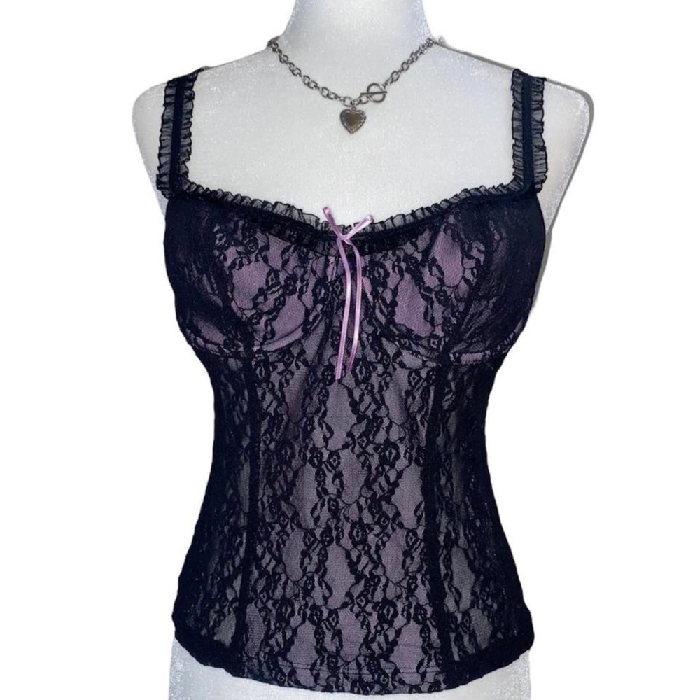 Y2k Victoria’s Secret Bustier Cami
